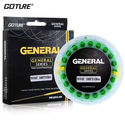 Goture 30 Meters Fly Fishing Line WF3F WF4F WF5F WF6F WF7F WF8F Weight Forward With Welded Loop Floa