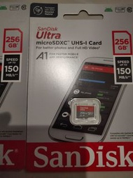 全新 包平郵 256G 256GB micro sd / tf card / 相機 手機記憶卡 MicroSD XC UHS-1 ip cam camera 三星 三叔 sandisk Kingsto