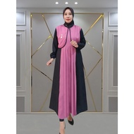 Latest Gamis 3/4 Midi Dress 2025 Contemporary L XL XXL 3XL 4XL