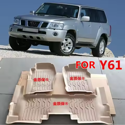 Use for Nissan Patrol Y61 Armada Custom Car All-Weather Car Floor Mat Fit for Patrol Y61 Custom Wate