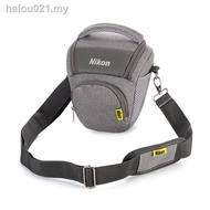 ready stock ♚♚❐Nikon camera bag micro-single portable literary triangle bag D7500D7000 D3500 D90 SLR