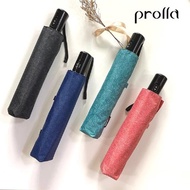 金屬漆輕量大傘面牛仔紋自動折疊大傘|奈米超潑水|降溫抗UV晴雨傘