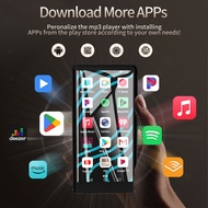 MP4 player 68GB (4GB+64GB), with Bluetooth and WiFi,5.0 inches, speaker, FM radio, e-book, up to 512