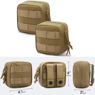 Practical small Molle EDC belt bag, utility tool belt and vest-style expandable EDC tool organizer