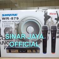 Shure wr879 wireless Mic handheld Microphone wr 879