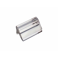 1 Set 5 Pieces Small Mini Price Signboard Dining Table Mat Times Transparent Acrylic Stand 2057