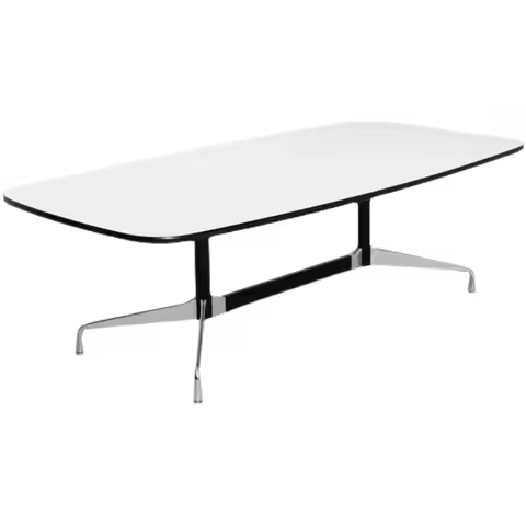 Bauhaus Designer Conference Desk Computer Eames Dining Table Oval