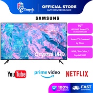 Samsung 75'' l 75 Inch 4K Smart UHD TV UA75CU7000KXXM Television Televisyen 电视机 Compatible PS5