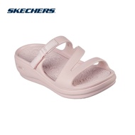 Skechers Women Foamies Arch Fit Ascend Sandals - 111234-BLSH Anti-Odor Arch Fit Dual-Density Machine Washable Luxe Foam