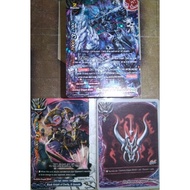 Buddyfight English Black Knight Deck 52 Pcs include printer flag and Buddy