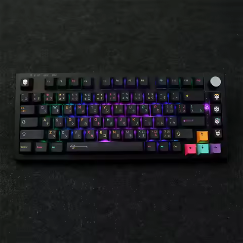 PBT GMK Mictlán Keycaps Cherry Profile 5-side Dye Sublimation Mechanical Keyboard Keycap For MX Swit