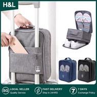 ( UP TO Shoe Size 46 ) Shoe Bag Organizer / Travel Shoe Bag / Portable Shoe Storage Bag (with Luggag