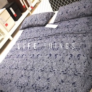 IKEA RODGERSIA/JATTEVALLMO Duvet cover Quilt cover and pillowcase,Sarung kuilt dan sarung bantal