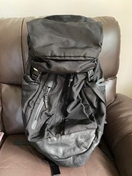 Visvim ballistic black backpack 23L