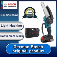 【10-year warranty】BOSCH 9980VF 6 Inch Mini Cordless Chainsaw - Electric Pruning Saw with 2 Rechargea
