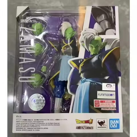 100% original bandai sh figuarts shf dragon ball zamasu action figures north america only model toys