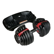 24kg Foot Adjustable 15 Gears Can Ladies Dumbbell Men's Adjustable Household 52.5lbs Weight Adjustme