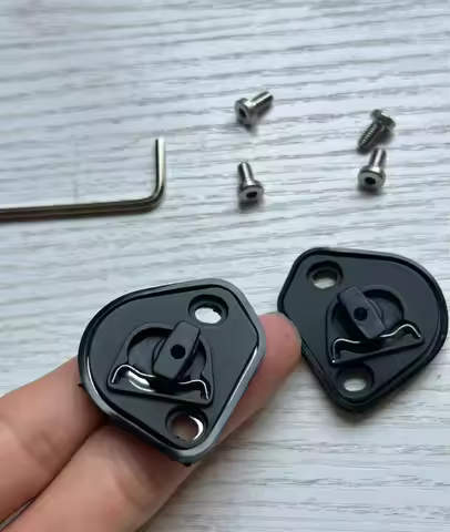 For AGV Pista R Helmet Base Snap Fastener Metal Modification Buckle Accessories Helmet Parts & Acces