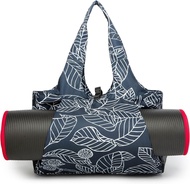 KUAK Yoga Mat Bag For Women, Large Waterproof Yoga Bags And Carriers, Gym Bag With 2 Yoga Mat Holder