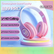 B39 Pro Foldable Headset Bluetooth Headphones with Mic Stereo Headphone Wireless Headset With Mic Fe
