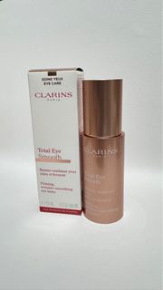 禮物首選 Clarins Total Eye Smooth 緊緻抗皺修護眼霜 15ml