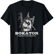 New Fashion Cambodia Cambodian Proud Khmer Bokator Martial Arts T-Shirt