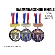 5cm kagawaran school medals ( pack of 24 pcs )
