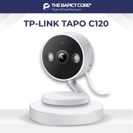 TP-Link Tapo C120 Indoor/Outdoor Wifi Camera Waterproof, Magnetic Base, QHD Resolution