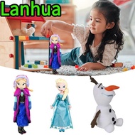LANHUA Frozen Anna Elsa Dolls, 23-50 CM Stuffed Animals Olaf Snowman Plush Toy, Cartoon Soft Disney 