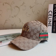 Chanel6666 White Pink Double c Embroidered Baseball Cap