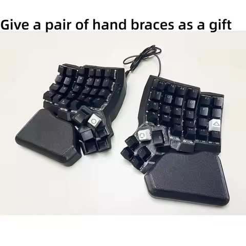 64 Key Dactyl Manuform Ergonomic TYPE-C Split Surface Keyboard Supports VIAL32 Combination Key Custo