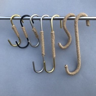 Hemp Rope S Hook Clothing Store Clothes Hanger S Hook Flat Hook Pants Hook Clothing Store Men Women 