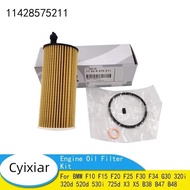 Car Engine Oil Filter Kit 11428575211 for BMW F10 F15 F20 F25 F30 F34 G30 320i 320d 520d 530i 725d X