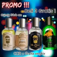 Paket Parfum 4 pcs Parfum HRNY SIDE EFFECT Parfum Pria Parfum Wanita Parfum mr crush - hrny - mr cru