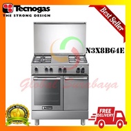 Tecnogas Kompor Free Standing 4 Tungku N3X8BG4E