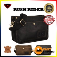 RUSH RIDER ORIGINAL COW LEATHER SLING BAG CROSSBODY BEG LELAKI KULIT ORIGINAL LEMBU ASLI BEG SILANG 