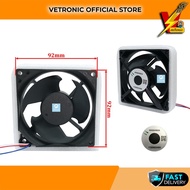 HITACHI REFRIGERATORS FAN MOTOR (3 WIRE) – 92MM X 92MM HH0004962A