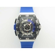 DL SKAFANDER SS BLUE ON BLUE RUBBER STRAP MIYOTA 8215