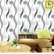 NEWEST PACKAGE OF 5 ROLL WALLPAPER WALL STICKERS WITH MOTIFS [SIZE 4.5 MX 45 CM] WALL DECORATIVE/S W