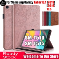 สำหรับ Samsung Galaxy Tab A 10.1 2019 2016แท็บเล็ต TabA 10.5 "นิ้ว2018 3D Tree ฝาครอบหนัง SM-T510 SM