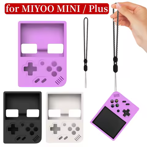Silicone Protection Skin for MIYOO Soft Case Cover Sleeve Anti-Scratch Non-Slip with Lanyard for MIY
