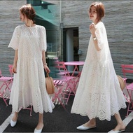 Estonia EMBRO LACE MAXI DRESS IMPORT 14017 BC