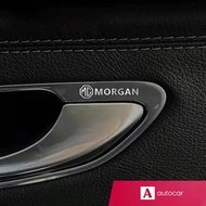For MG Logo 3D Silver Metal Labels Plated Decorative Stickers for ZS MG3 MG5 HS RX5 Extender GS Acce