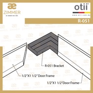 AE Zimmer Otii PVC Bracket R-051_Black (10949)-100pcs/pack
