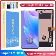 Super AMOLED LCD With Frame For Google Pixel 6 Pro LCD For Google Pixel 6Pro GLUOG G8VOU Display Scr