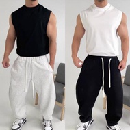 SINGLET TANK MENS TOP MENS MUSCLECUT GYM FITNESS SPORT WEAR MEN'S CLOTHING