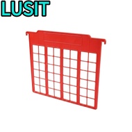 LUSIT 8pcs Hanging Folder Separator, Multicolor Plastic Hanging File Divider, Simple A4 File Rack Pa