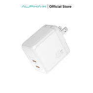 อะเเดปเตอร์ ALPHA-X ALC-GAN PD33W/45W/65W/140W หัวชาร์จเร็ว fast charge mini Power Adapter ประกัน 16