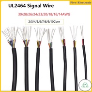 GD UL2464 Signal Wire 30AWG 28AWG 26AWG 24AWG 22AWG PVC Insulated Sheath 2 3 4 5 6 7 8 9 10 Core Pow
