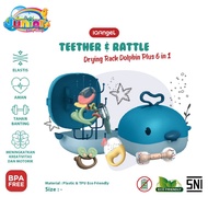 Iqtoy Angel Drying Rack Dolphin Plus 6in1 Teether - Baby Bite
